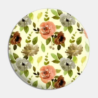 Elegant Flower - Floral Pattern Pin