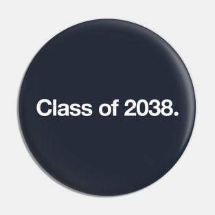 Class of 2038. Pin