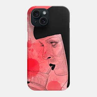 Adri Psycho Doll - Mia Wallace Phone Case