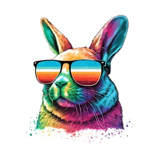 Sunny Bunny Rabbit in Sunglasses T-Shirt