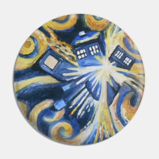 Tardis Troubles Pin