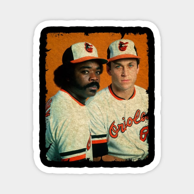 Eddie Murray -1977 AL ROY Magnet by SOEKAMPTI