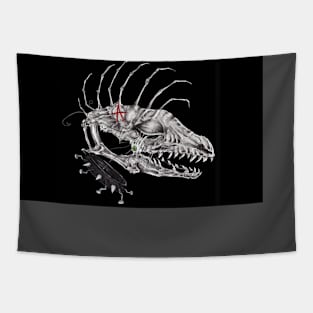 Punk Dog Skeleton Tapestry