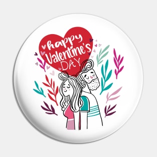 Happy Valentine s Day Pin