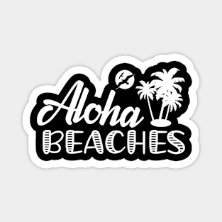 Beach - Aloha beaches Magnet