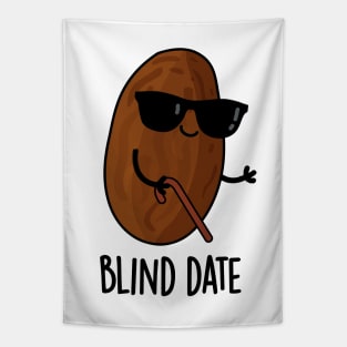 Blind Date Funny Fruit Pun Tapestry