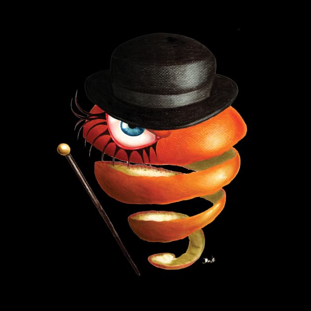 Clockwork Orange Spiral by T-Shirts Caricatures