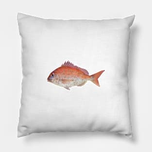 rose-colored sea bream Pillow