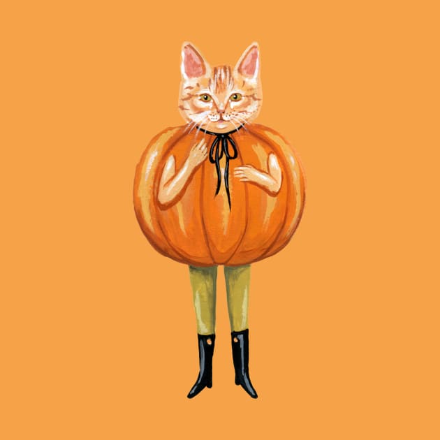 Pumpkin cat by KayleighRadcliffe