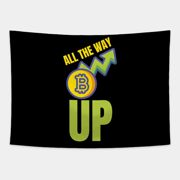 All the Way Up Tapestry by GMAT