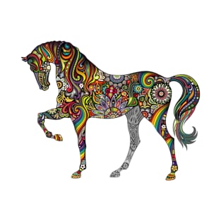 Beautiful Horse Totem Tattoo Art T-Shirt