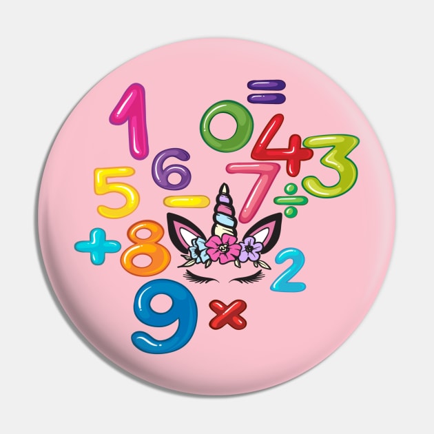 unicorn Number day kids costume Numbers Math day calculator funny Pin by YuriArt