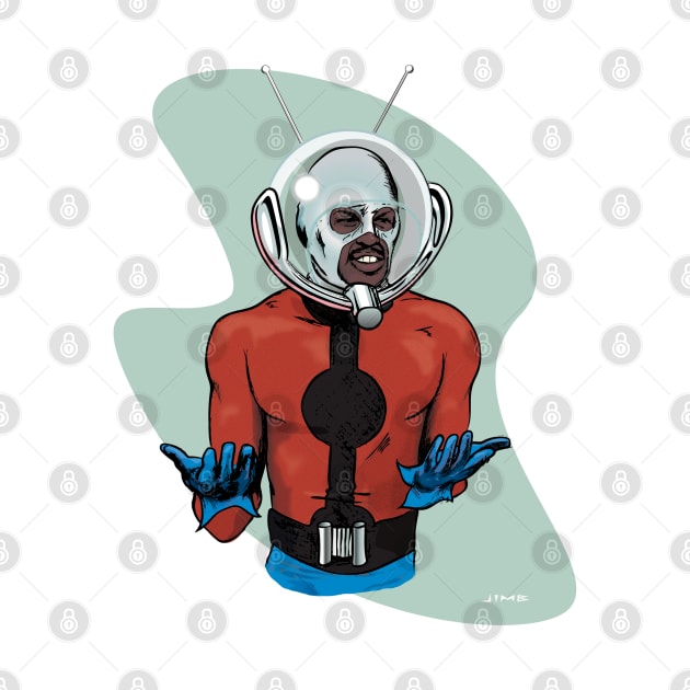 Garrett Morris - The Original Ant Man by Jimb Fisher Art