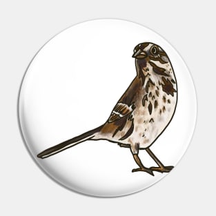 Song Sparrow Pin