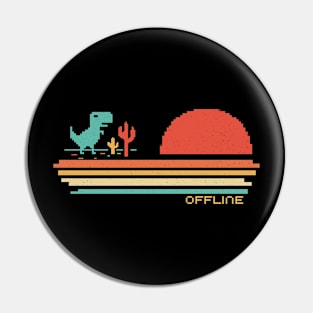 Offline Scare - Lost Dino Pin