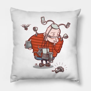 Tech man Pillow