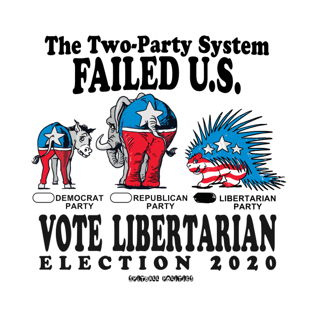 Vote Libertarian Party 2020 by WeaselPop