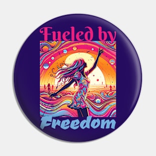 Freedom of Soul T-shirt Pin