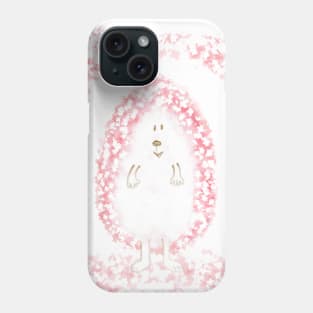 Cherry Blossom Hedgehog Sakura Japanese Kawaii Phone Case