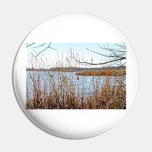 Lake John through the Cattails Pin