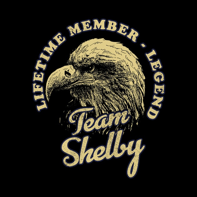 Shelby Name - Lifetime Member Legend - Eagle by Stacy Peters Art