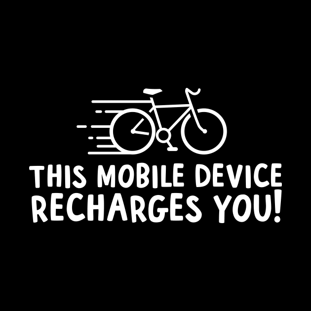 This Mobile Device Recharges You Cycling by thingsandthings