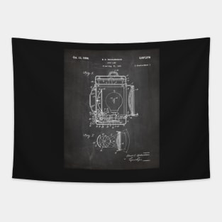 Film Spot Lamp Patent - Cinema Student Film Student Art - Black Chalkboard Tapestry