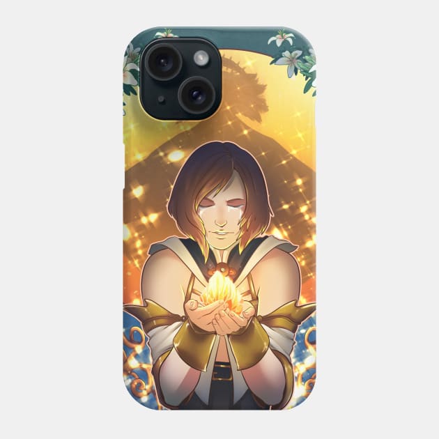 Child of the Cryst Phone Case by Bhryn