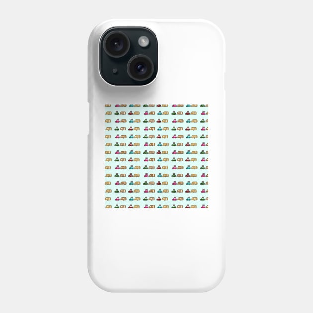 Car with caravan Phone Case by bigmoments