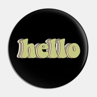 Hello Pin