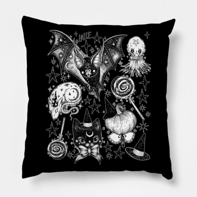 the Spookie Gang Pillow by lOll3