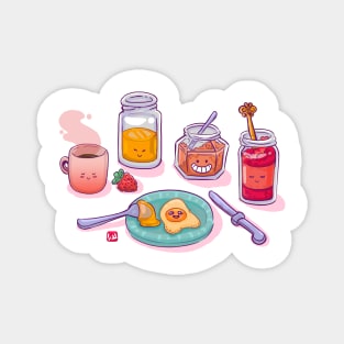 Happy breakfast Magnet