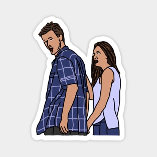 Distracted Boyfriend Meme The Couple Magnet