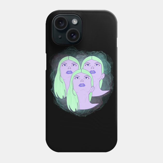 Disassociated Phone Case by Throwin9afit