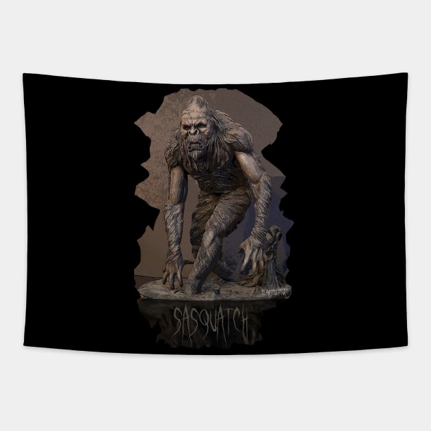 Sasquatch Tapestry by Blairsculpture