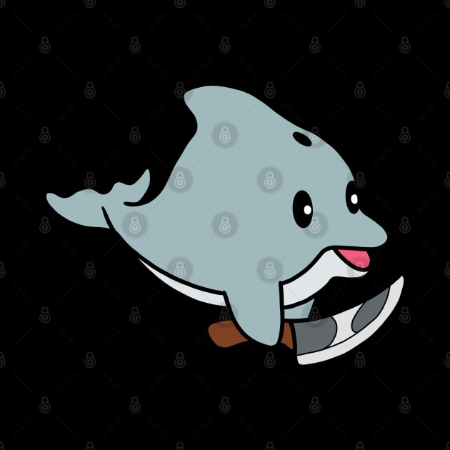 Dolphin with knife! by Anime Meme's