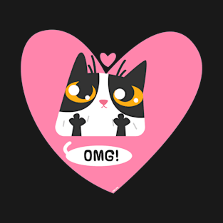 OMG! Cat t-shirt T-Shirt