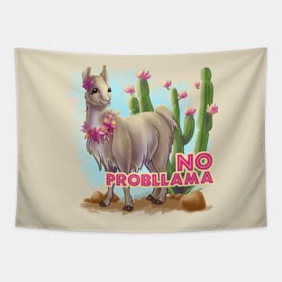 No Probllama Tapestry