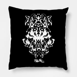 Rorschach psychedelic Pillow