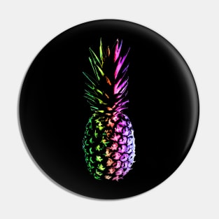 Rainbow Pineapple Pin