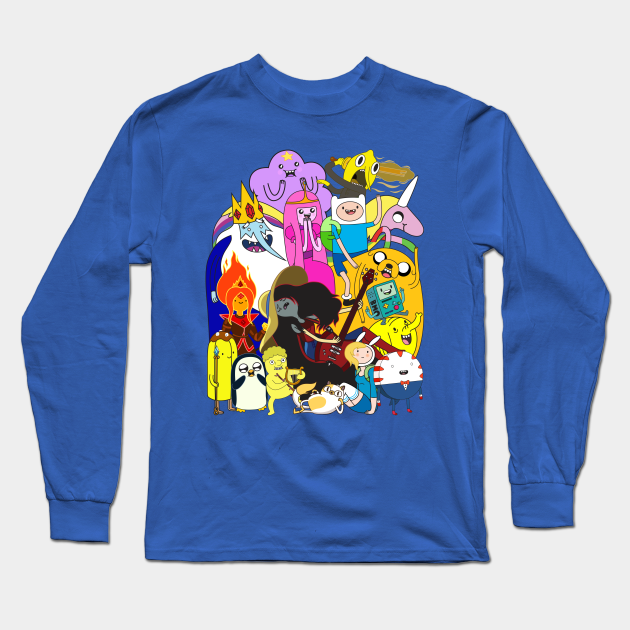 adventure time long sleeve shirt