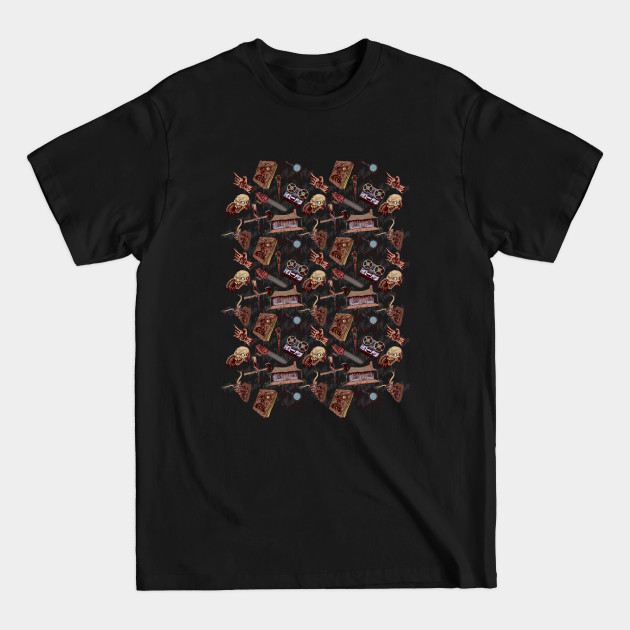 Discover Evil Dead Pattern - Evil Dead - T-Shirt