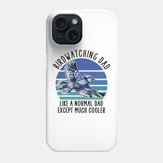 Birdwatching dad Phone Case by Jabinga