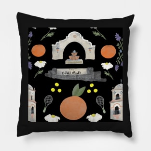 Ojai Valley Icons Pillow