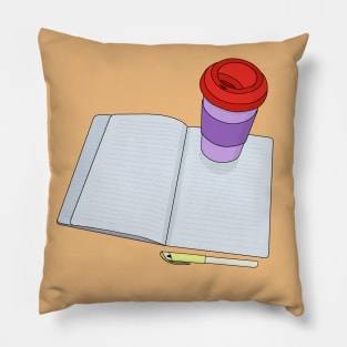 Drink and Write Pillow