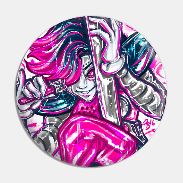 Mettaton Pin by pbarbalios