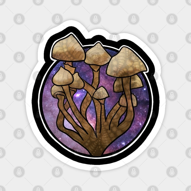 McKenna’s Mushrooms Magnet by Mystic Groove Goods