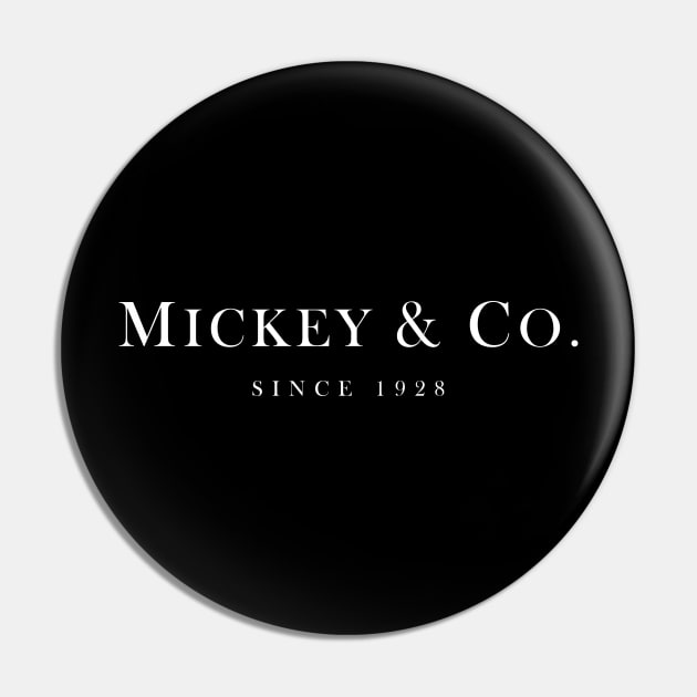 Mickey & Co. White Pin by JustJess