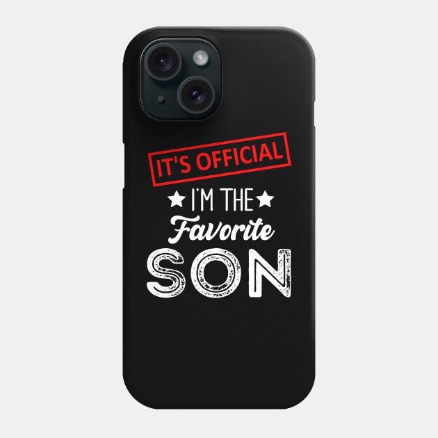 It's official i'm the favorite son Phone Case by Bourdia Mohemad