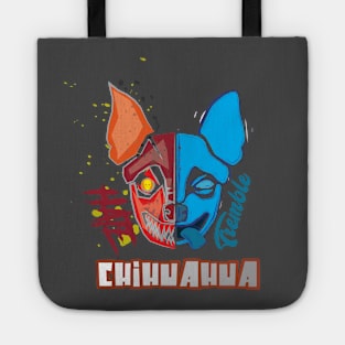 chihuahua 50% hate 50% tremble Tote